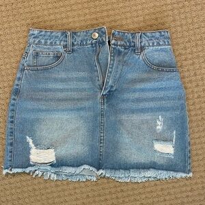 Classic Jean Mini Skirt
